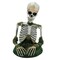 Animated Mossy Skeleton Tabletop Halloween Decoration Spooky Party Centerpiece Prop